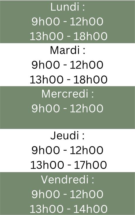Horaire de consultation du docteur Jean Louis Tixhon